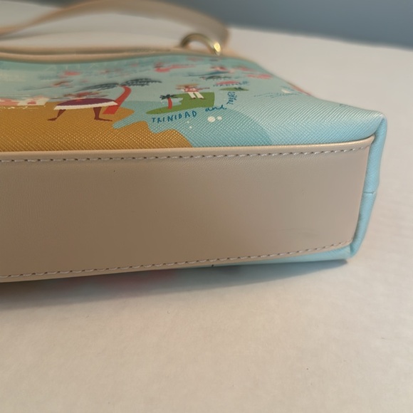 Spartina 449 Greetings From The Caribbean Sea Crossbody Bag NWOT - Picture 11 of 16